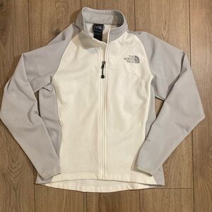 The North Face | Flight Series Full Zip Jacket | White and Gray | Size Small